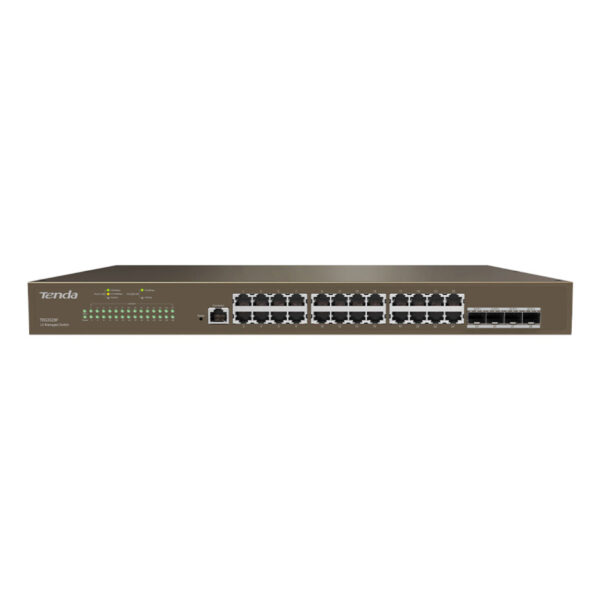 TENDA TEG3328F 24GE Port, 4xSFP L2 Yönetilebilir Switch - Görsel 3