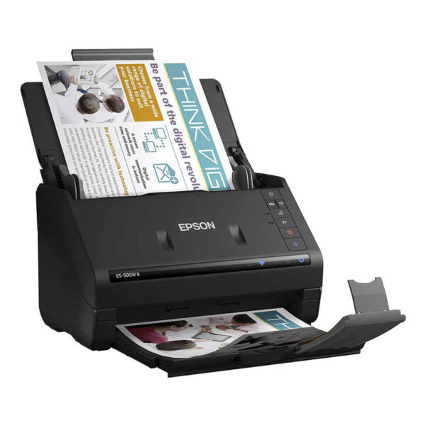 EPSON WorkForce ES-500WII 35ppm Wifi+DADF Döküman Tarayıcı - Görsel 3