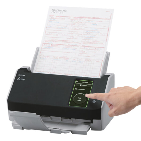 RICOH FI-8040 40ppm, LCD, A4 ADF,Network, Döküman Tarayıcı - Görsel 3