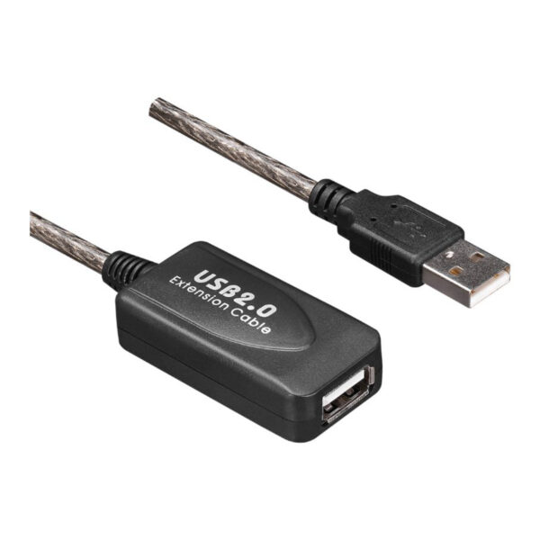 S-LINK SL-UE145 USB2.0 30m Şeffaf Uzatma Kablo