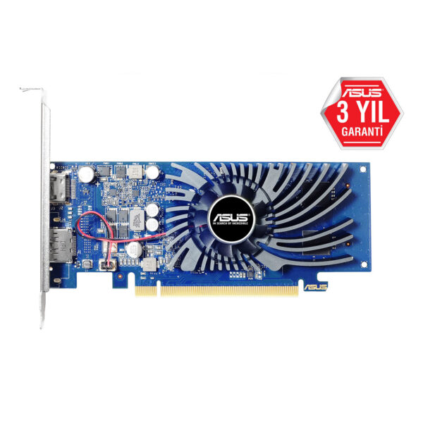 2 GB ASUS GT1030-2G-BRK GDDR5 64bit 1506Mhz 1xHDMI 1xDP LOW PROFİLl EKRAN - Görsel 4