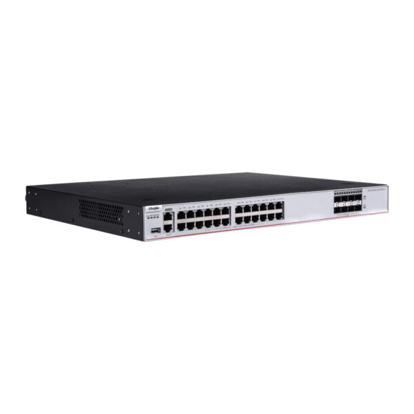 RUIJIE RG-S5760C-24GT8XS-X 24-Port 1GE RJ45 8X10G SFP L-3 Yönetilebilir Switch - Görsel 4