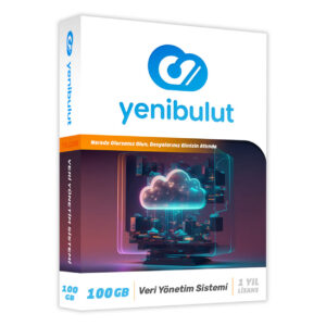 Yenibulut Veri Yönetim Yazılımı 100 GB 1 Yıl Lisans 1 Kullanıcı