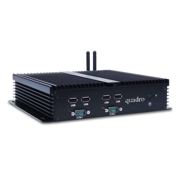 QUADRO THINPro DL-551 i5-5300U 4GB 128SSD FDOS 6xRS232 Endüstriyel Mini PC - Görsel 6