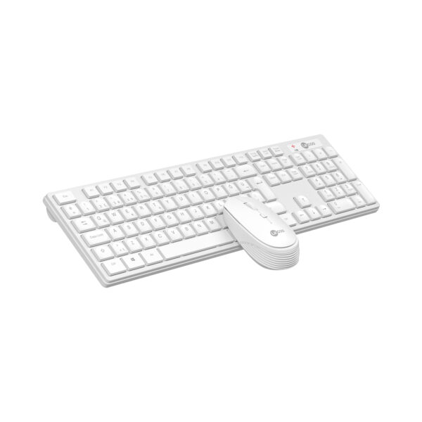 LENOVO LECOO KM2001 BEYAZ KABLOSUZ TÜRKÇE Q KLAVYE & MOUSE SET - Görsel 3