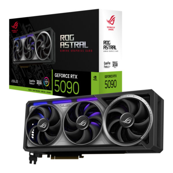 32 GB ASUS ROG-ASTRAL-LC-RTX5090-32G-GAMING RTX 5090 GDDR7 512bit OC 2xHDMI 3xDP - Görsel 3