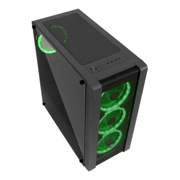 FRISBY FC-9320G 600W 4 X RGB 80+ MESH KASA - Görsel 6