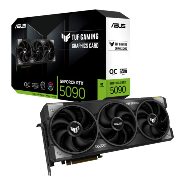 32 GB ASUS TUF-RTX5090-O32G-GAMING GDDR7 512bit OC 2xHDMI 3xDP RGB DLSS4 - Görsel 4