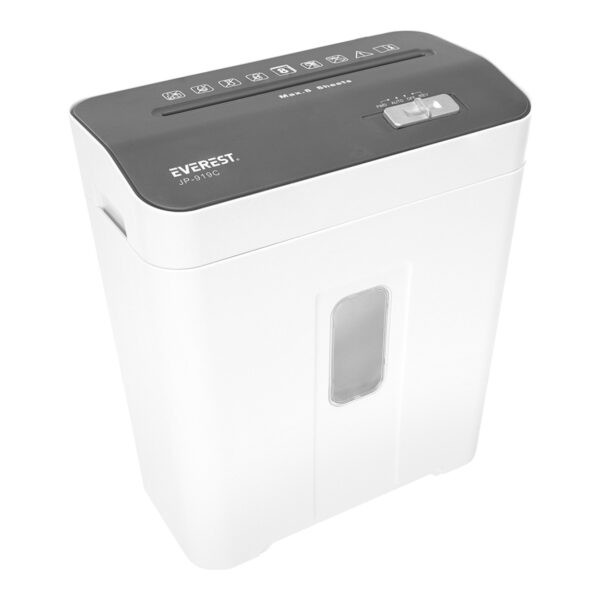 EVEREST JP-919C Evrak İmha Makinesi 312 *167.3 * 350mm Cross Cut Paper Shredder - Görsel 4