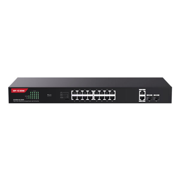 IP-COM G1120P-16-250W 16GE PoE Port (250W), 2GE Uplink, 2x SFP Switch - Görsel 3