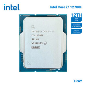 INTEL Alder Lake i7-12700F TRAY VGA'sız, Fansız 12C 2.10/4.90Ghz 25MB LGA1700