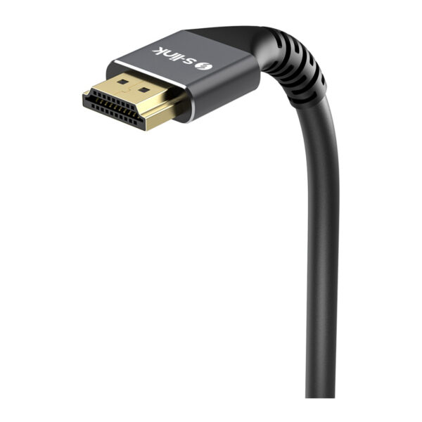 S-LINK SLX-HD4K40 19+1 HDMI to HDMI 40m Metal v2.0 4K (4096*2160) 30Hz Kablo - Görsel 3