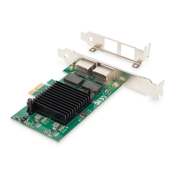 DIGITUS Assmann 2 Port Gigabit  PCI Express Ethernet Kartı - Görsel 3