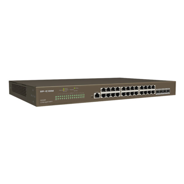 IP-COM G3328F 24GE Port, 4xSFP Cloud Yönetilebilir Switch - Görsel 3