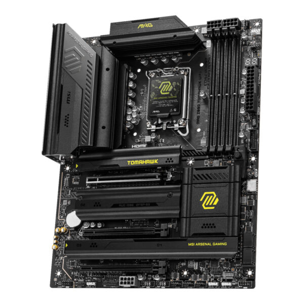MAG Z890 TOMAHAWK WIFI SOKET 1851 DDR5 9200MHZ(OC) USB 20Gbps 4xM.2 2xTB4 HDMI D - Görsel 7