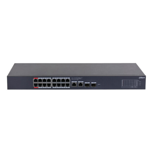 DAHUA CS4220-16GT-190 16GE PoE Port (190W), 2GE Uplink, 2xSFP Cloud Managed Swit - Görsel 2
