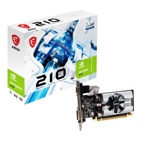 1 GB MSI VGA N210 1GD3/LP DDR3 64B DX12 PCIE 2.0 X16 (1xVGA 1xDVI 1x HDMI) - Görsel 6