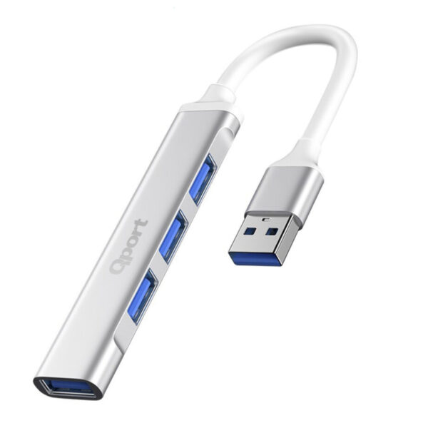QPORT 4 PORT USB TO USB ÇOKLAYICI (Q-UC204) - Görsel 2