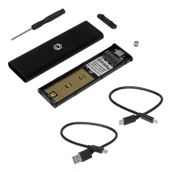 FRISBY FHC-M2305 Type-C USB 3.1 - M.2 PCIe NVMe SSD Alüminyum Disk Kutusu - Görsel 4