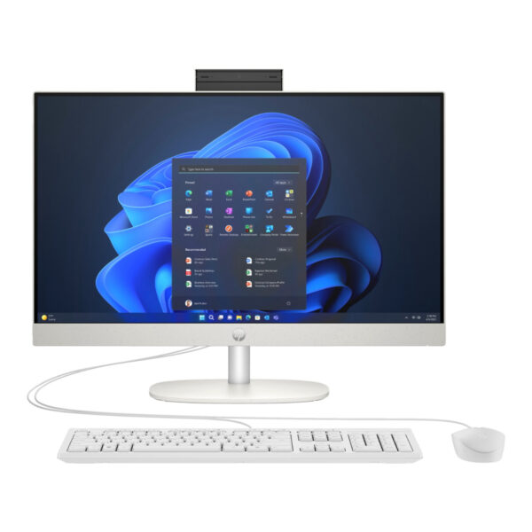 HP ProOne 240 G10 Beyaz 23.8" i5-1335U 16GB 512SSD WiFi 6 FDOS AIO PC - Görsel 4