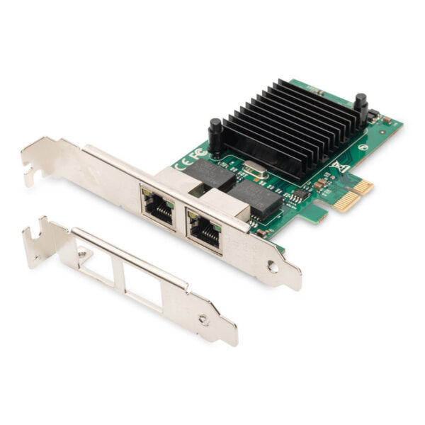 DIGITUS Assmann 2 Port Gigabit  PCI Express Ethernet Kartı - Görsel 4