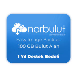 NARBULUT Easy Image Backup  100GB Bulut Alan +1 Yıl destek