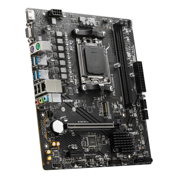 MSI PRO A620M-E AM5 DDR5 6800MHZ(OC) HDMI VGA M.2 USB3.2 mATX - Görsel 5