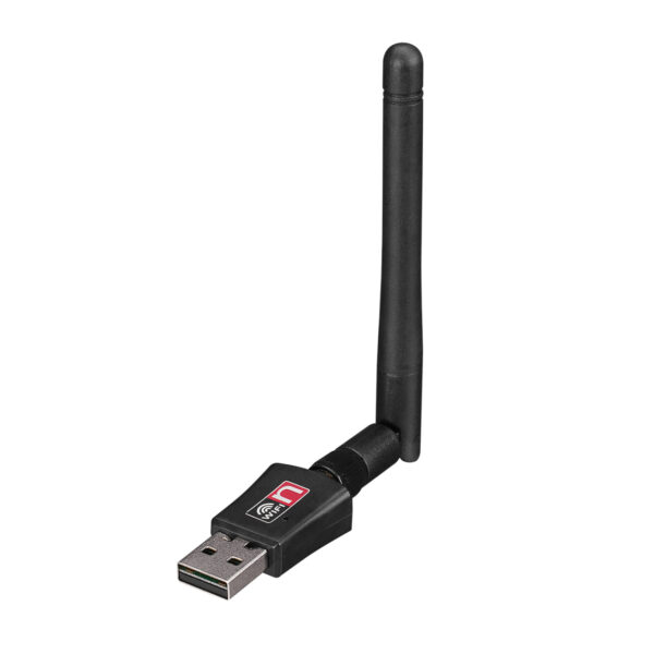 HYTECH HY-310N 2.4GHz 300Mbps(2T2R) 2dBi Harici Antenli Usb Kablosuz Adaptör - Görsel 2