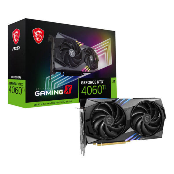 8 GB MSI VGA GEFORCE RTX 4060 TI GAMING X 8G GDDR6 128B DX12 P4 3XDP 1XHDMI - Görsel 6