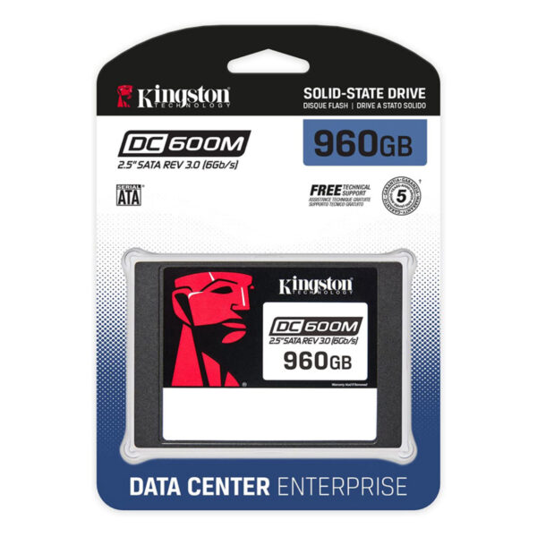 KINGSTON DC600M 960GB 2.5 inç Sata 3 Sunucu SSD - Görsel 3