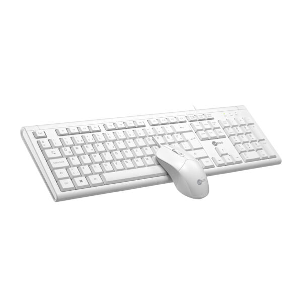 LENOVO LECOO CM101 BEYAZ KABLOLU MOUSE & KLAVYE SET - Görsel 5