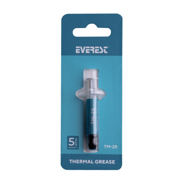 EVEREST TM-25 Gri 0.5g 13.4w/m.K Yüksek Performans Termal Macun - Görsel 2