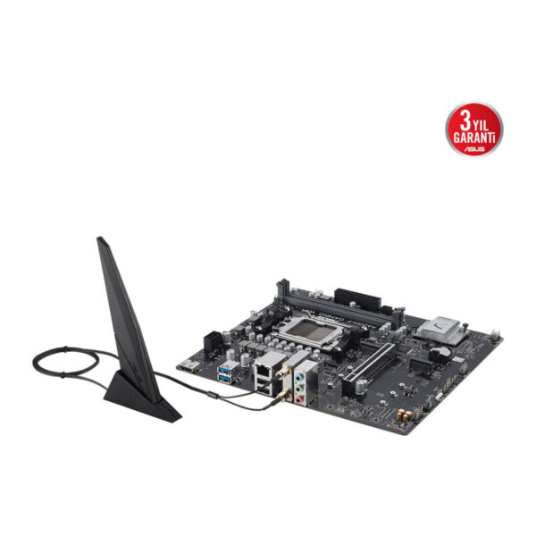 ASUS A620M-F GAMING WIFI AM5 DDR5 8000 HDMI 2xM2 WiFi6E+BT AURA RGB 2.5GLAN mATX - Görsel 2