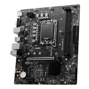 MSI MB PRO H610M-E SOKET 1700 DDR5 5600MHZ(OC) HDMI VGA M.2 USB3.2 1x 1G LAN mAT