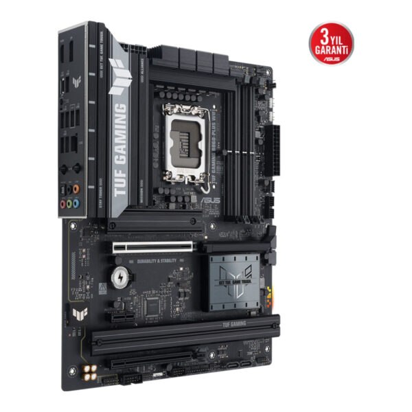 ASUS TUF GAMING B860-PLUS LGA1851 DDR5 8666 3xM2 WiFi 7 + BT AURA RGB 2.5Gbit - Görsel 4