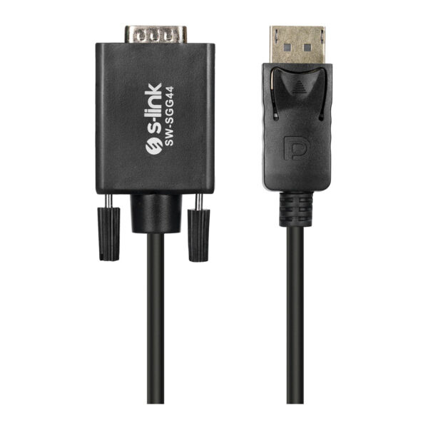 S-LINK SW-SGG44 Display to VGA 1.8m Kablo - Görsel 2