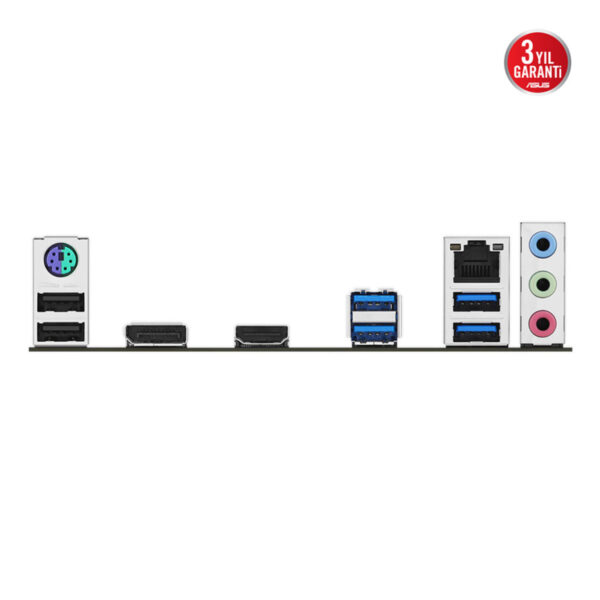 ASUS PRIME B550M-K ARGB AM4 DDR4 4866 DP HDMI Çift M2 USB3.2 AURA RGB mATX - Görsel 2