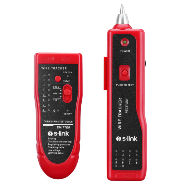 S-LINK SL-KB10 Lüks Çantalı Kablo Bulucu ve Tester - Görsel 2
