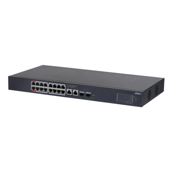 DAHUA CS4220-16GT-240 16GE PoE Port (240W), 2GE Uplink, 2xSFP Cloud.Managed - Görsel 2
