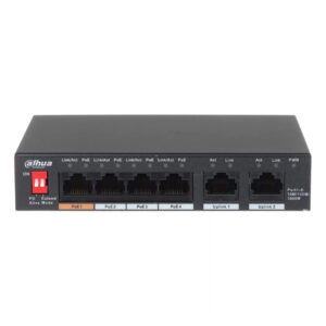 DAHUA PFS3006-4GT-60-V2 4GE PoE Port (60W), 2GE Uplink Switch