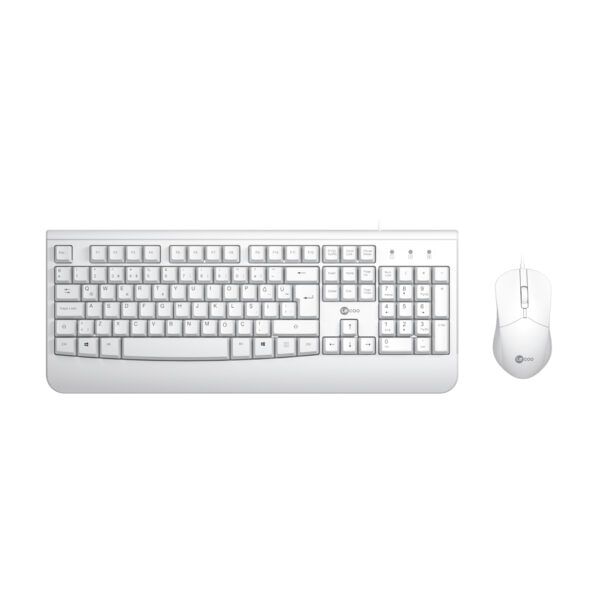 LENOVO LECOO CM105 BEYAZ KABLOLU KLAVYE & MOUSE SET - Görsel 4
