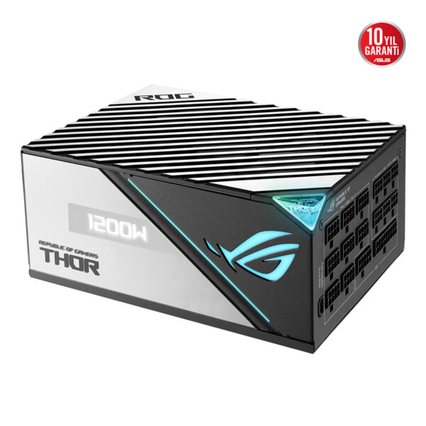 ASUS ROG-THOR-1200P2-GAMING PLUS PLATINUM 1200W MODÜLER GÜÇ KAYNAĞI - Görsel 2