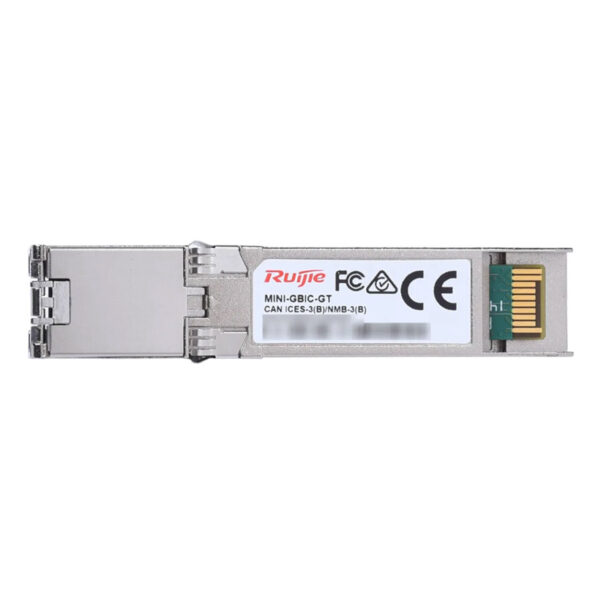 RUIJIE Mini-GBIC-GT 1000BASE-T SFP Copper RJ45 100-m Transceiver Module - Görsel 3