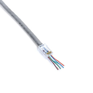 FRISBY FNW-RJ4526N RJ-45 Cat 5 Yeni Nesil Delikli Konnektör 100'lü Kutu