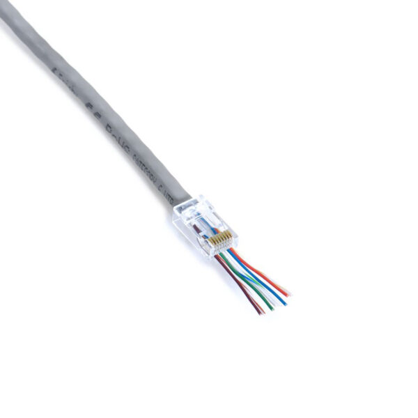 FRISBY FNW-RJ4526N RJ-45 Cat 5 Yeni Nesil Delikli Konnektör 100'lü Kutu