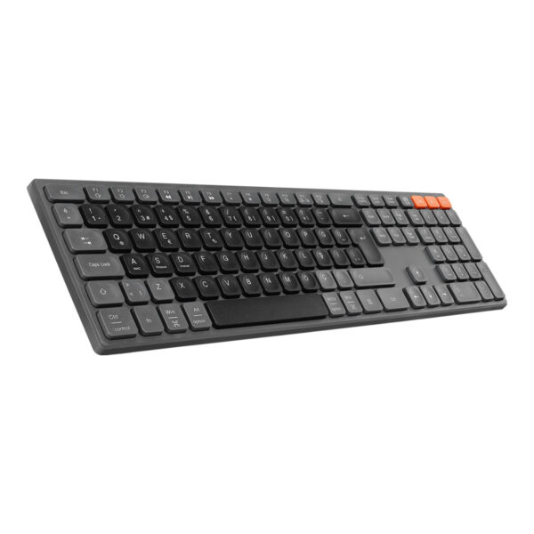EVEREST KB-2610 Siyah/Gri 2.4G BT1 BT2 3 in 1 Q Kablosuz Klavye - Görsel 3
