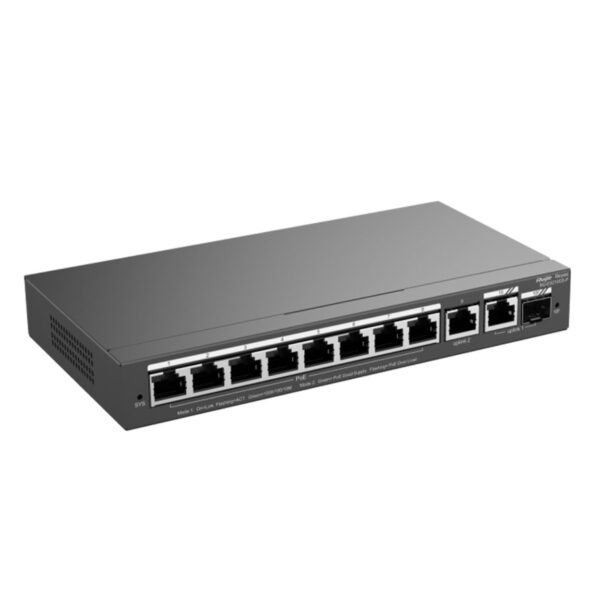 RUIJIE REYEE RG-ES210GS-P 8GE Port 120W Poe+,2GE Uplink,1GE SFP Combo  Yönetileb - Görsel 4