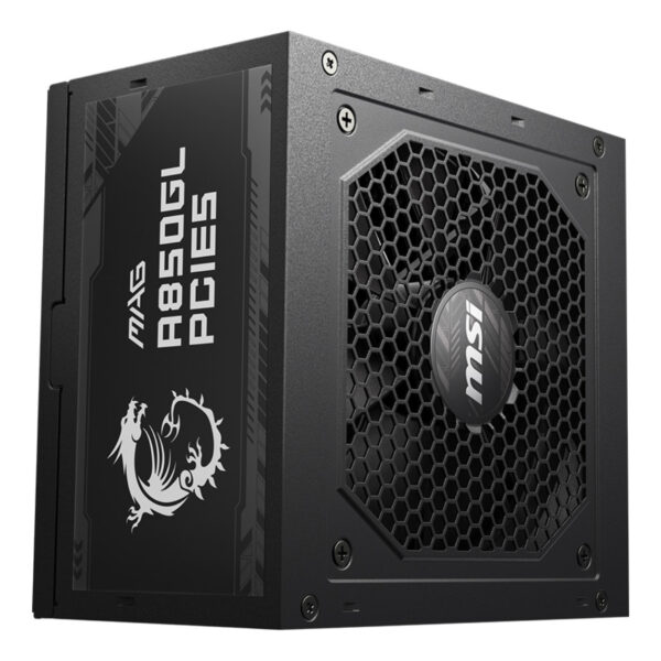 MSI MAG A850GL PCIE5 850W 80+ GOLD POWER SUPPLY - Görsel 2