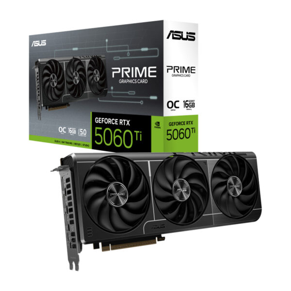 16 GB ASUS PRIME-RTX5060TI-O16G RTX 5060TI GDDR7 128Bit Ekran Kartı - Görsel 2