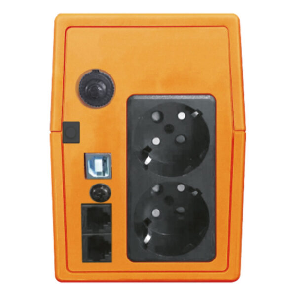 MAKELSAN Lion 650V 5-10 Dk 1x7AH Line Interactive UPS - Görsel 2
